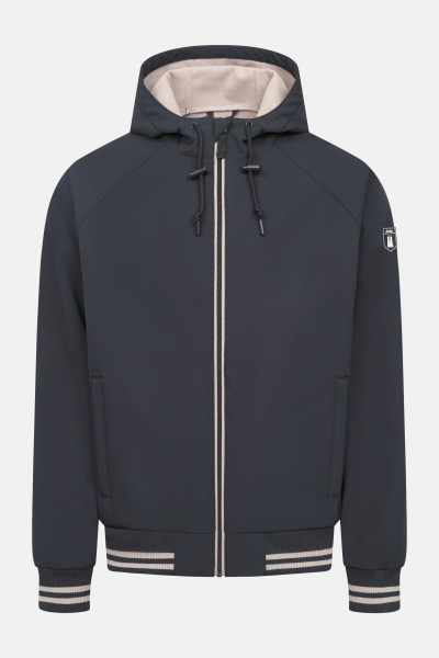 Derbe Übergangsjacke Helgoby Herren Schwarz Softshell