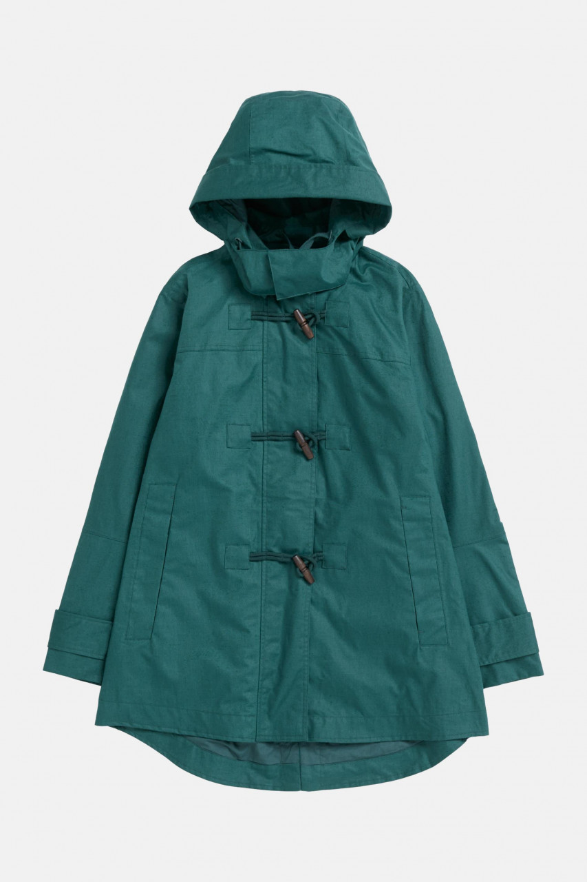 Seasalt Cornwall Regenjacke Sea Drift Damen Petrol Baumwolle Mix