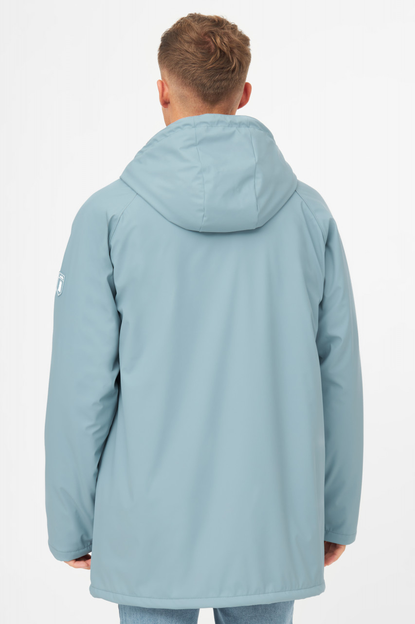 Regenjacke blau - Mann - Rückansicht