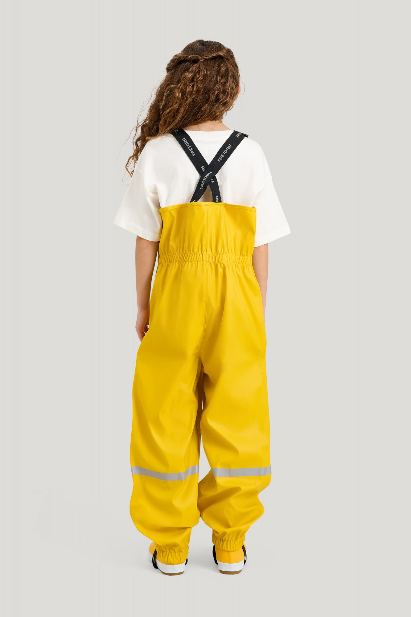 Tretorn Kinder Regenhose Kids Wings High Rainpants Spectra Yellow Gelb