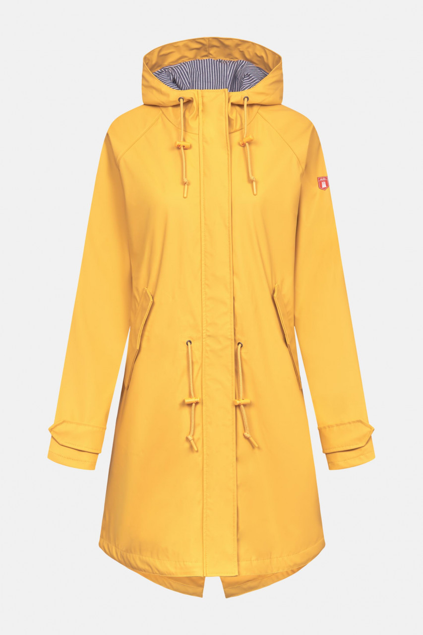 Regenjacke Traveby Gelb für Damen von derbe
