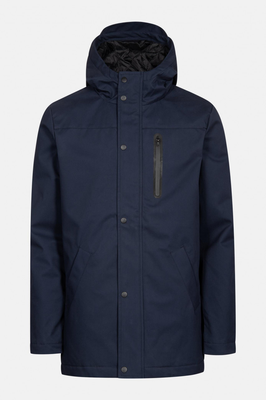 RVLT Revolution Herren Parka Winterjacke Navy Dunkelblau 7443