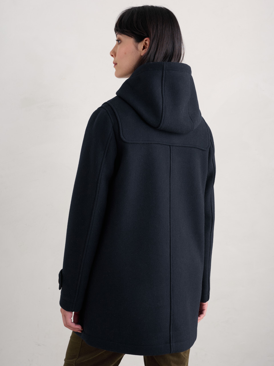 Seasalt Cornwall Dufflecoat Cardinham Damen Blau Übergangsjacke