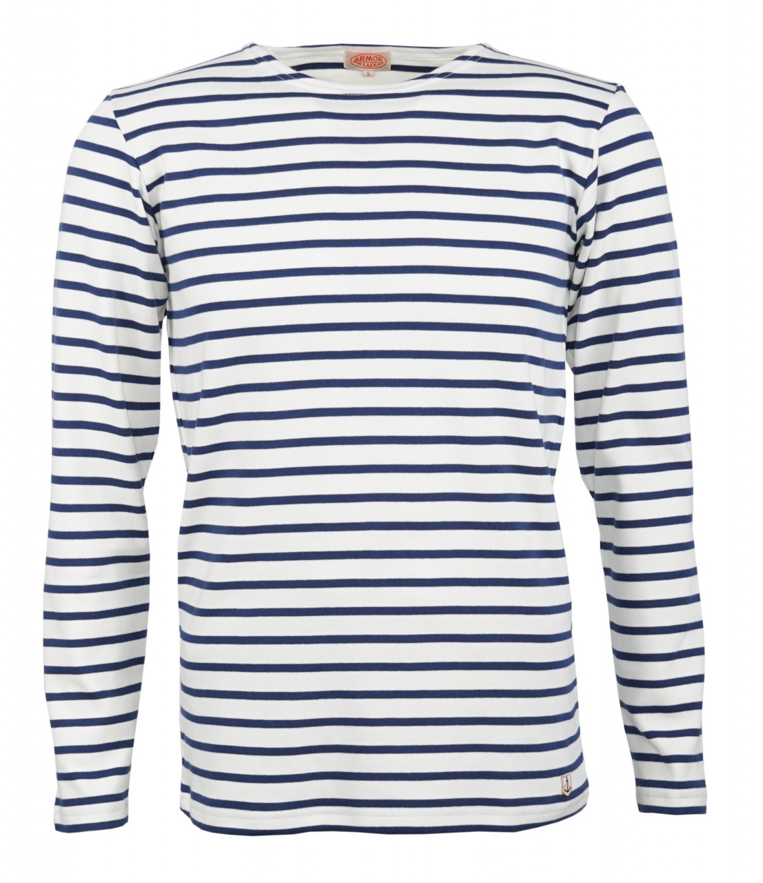 Armor Lux Streifenshirt Natur-Blau Gestreift Herren Heritage