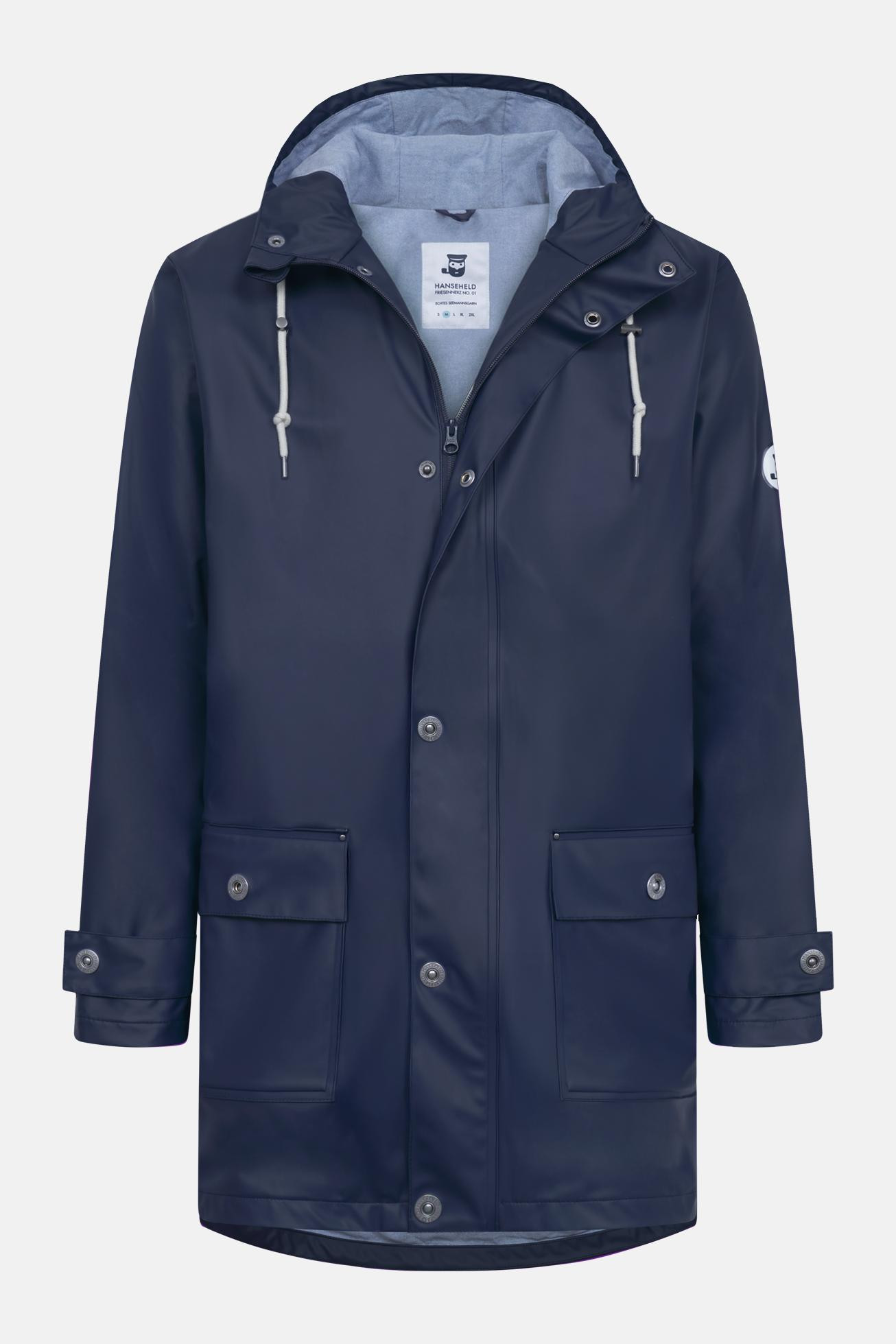 Hanseheld Friesennerz No 01 Blau Regenjacke