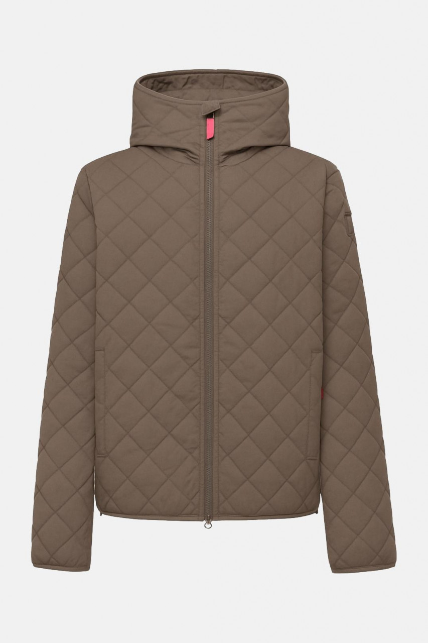Derbe Übergangsjacke Quiltby Short Damen Braun Steppjacke