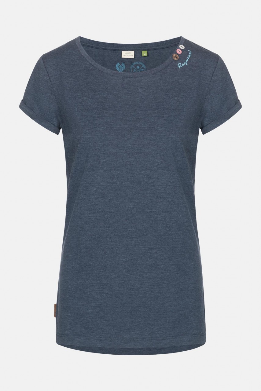 Ragwear Florah A Organic Damen T-Shirt Navy Dunkelblau