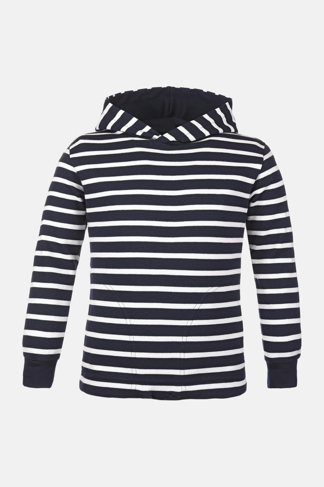 Kinder Kapuzenshirt Blau Weiss Gestreift Streifenshirt