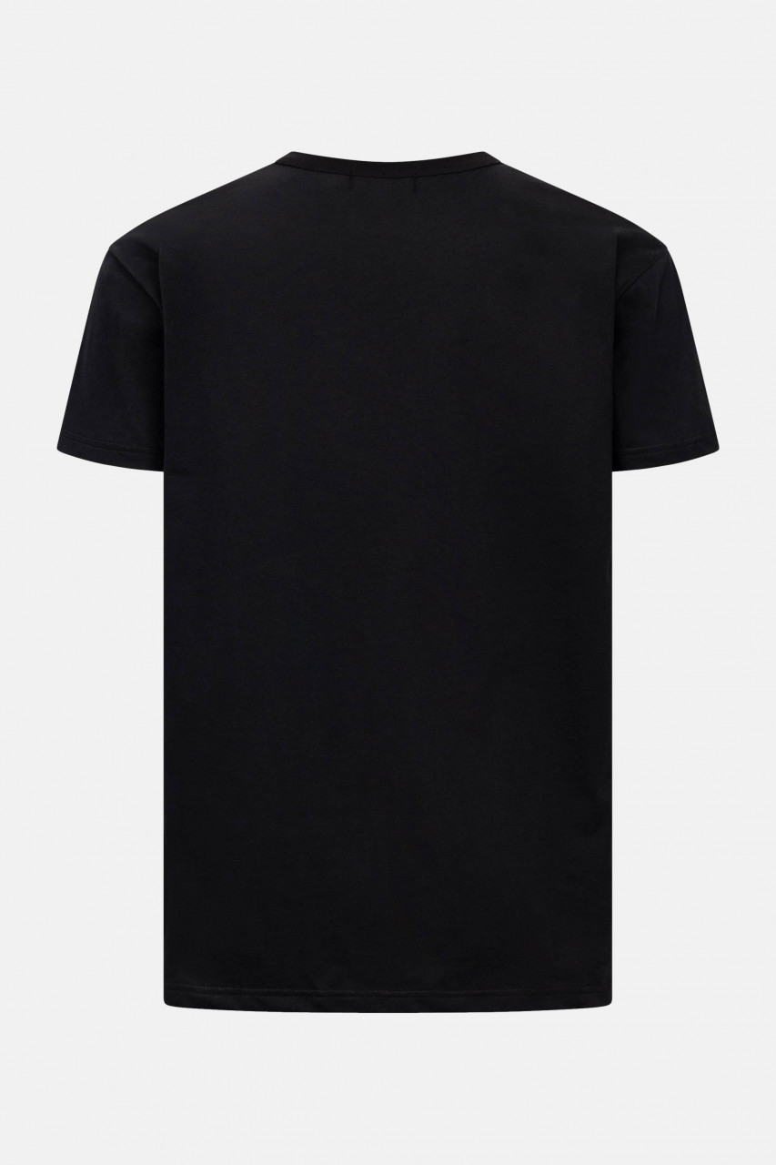 Derbe T-Shirt Brötchenmöwe Herren Schwarz GOTS Organic