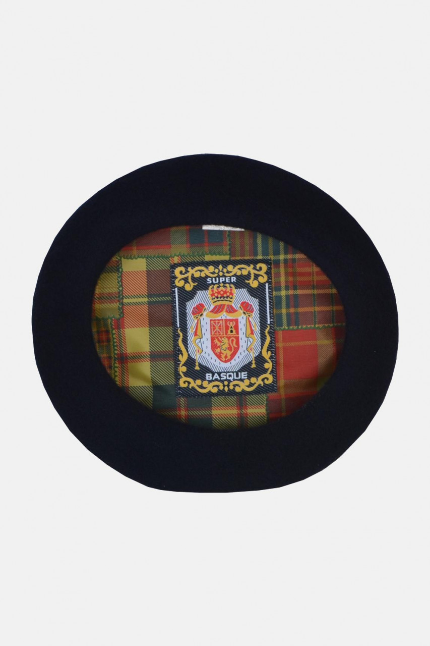 Baskenmütze klassisch schwarz