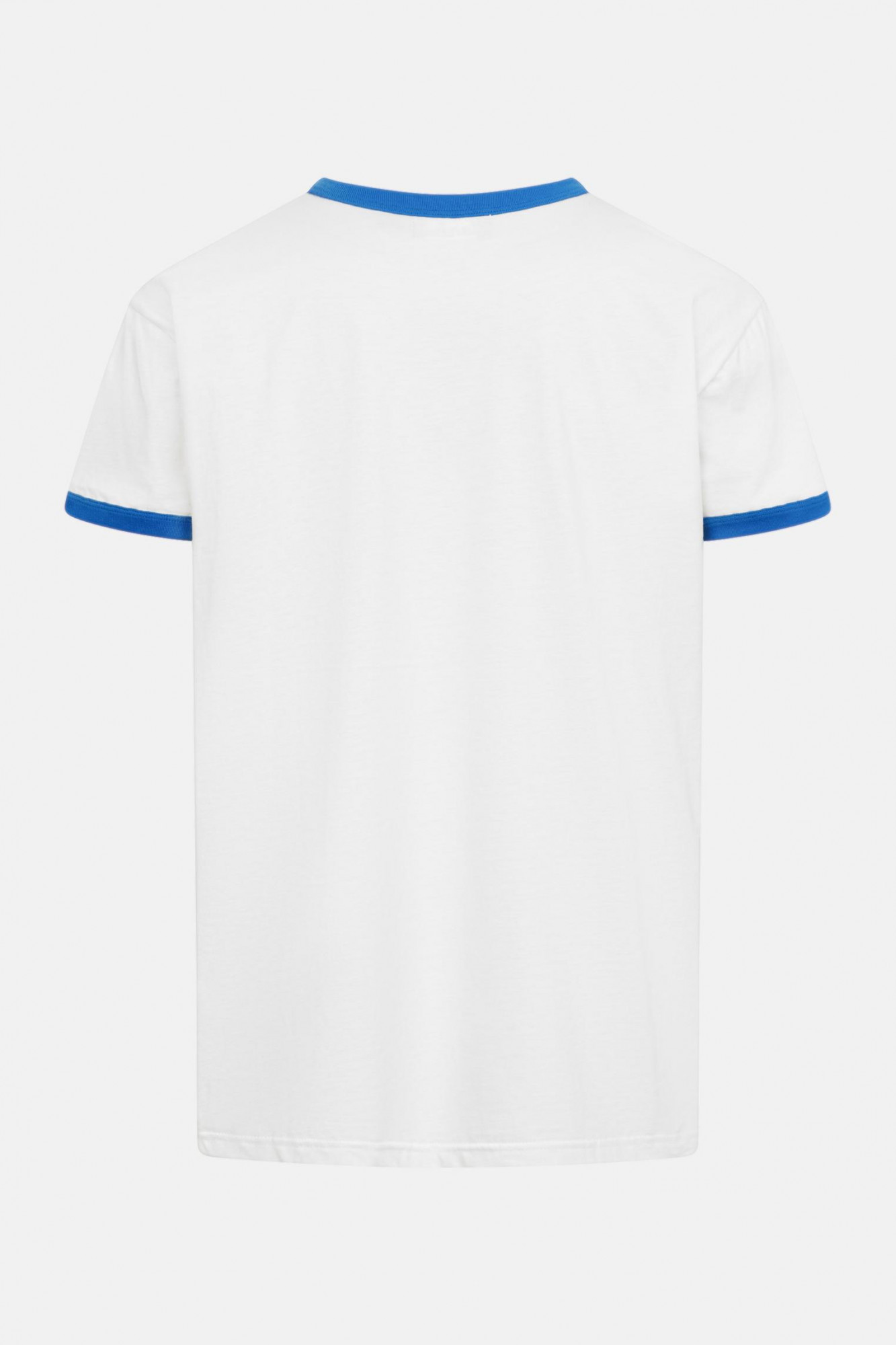 Derbe T-Shirt MS Derbe Herren Weiß Blau Schiff