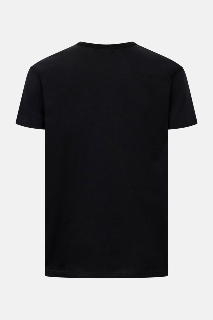 Derbe T-Shirt Abbymöwen Herren Schwarz GOTS Organic