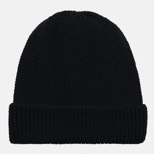 Parkermütze 100% Schurwolle Schwarz für Unisex von Hanseheld