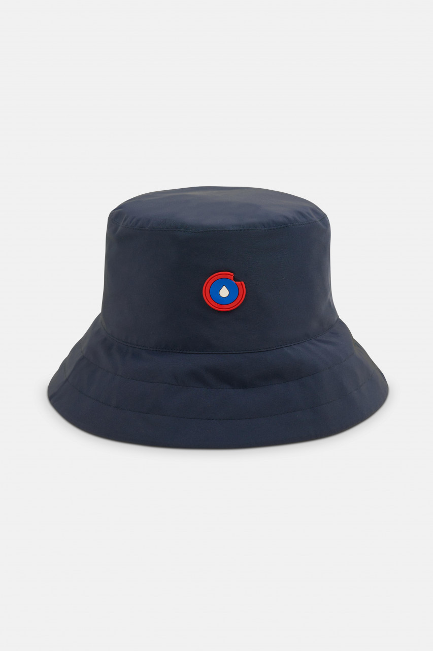 Flotte Regenhut Bob Blau Rot Indigo Fischerhut