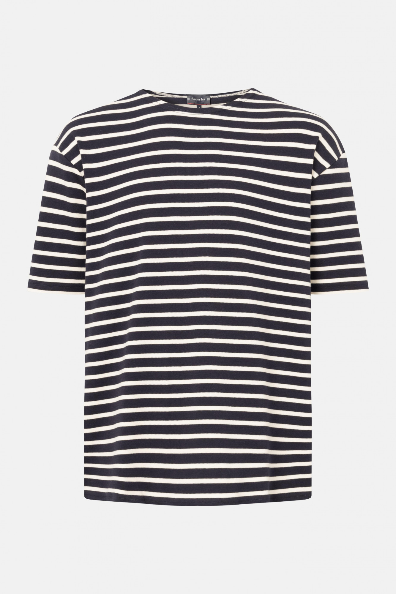 T-Shirt Doelan Marine Natur Gestreift für Herren von Armor Lux