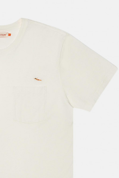 RVLT Herren T-Shirt Weiß Schwimmer