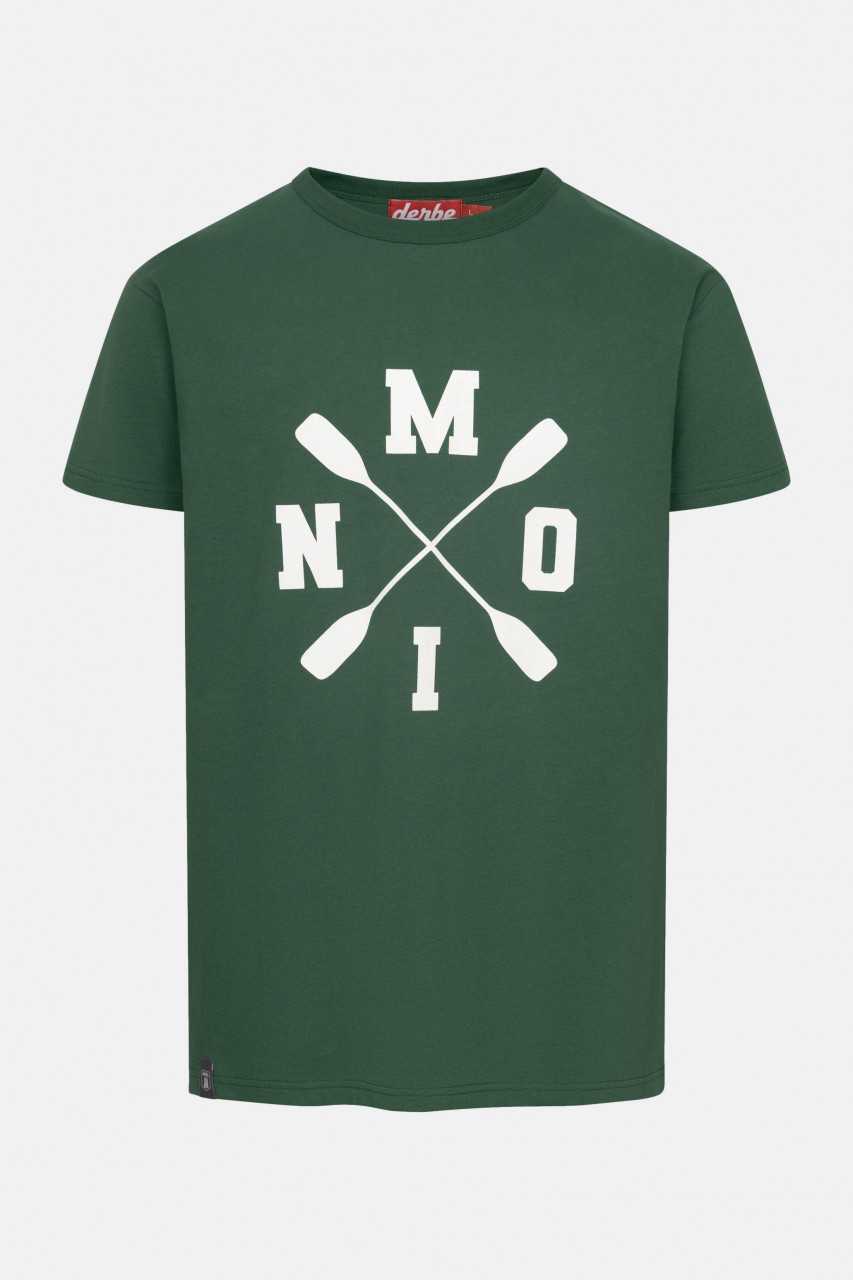 Derbe T-Shirt Moin X Herren Grün GOTS Organic