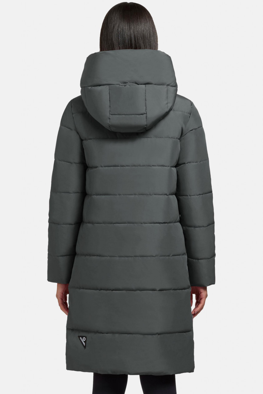 Khujo Jilias 4 Damen Winterjacke Blau-Grau