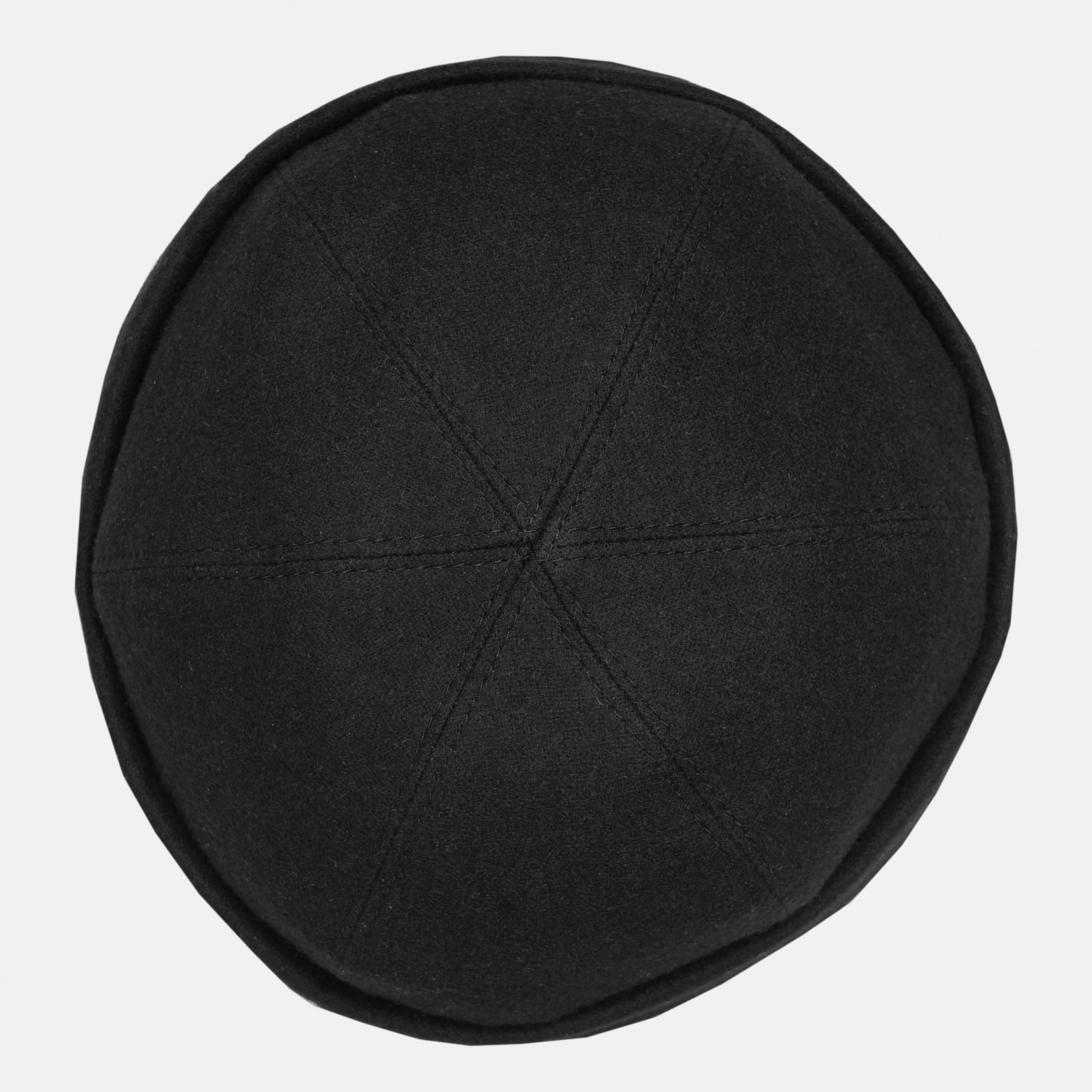 Schwarzes Docker Cap - Rückseite