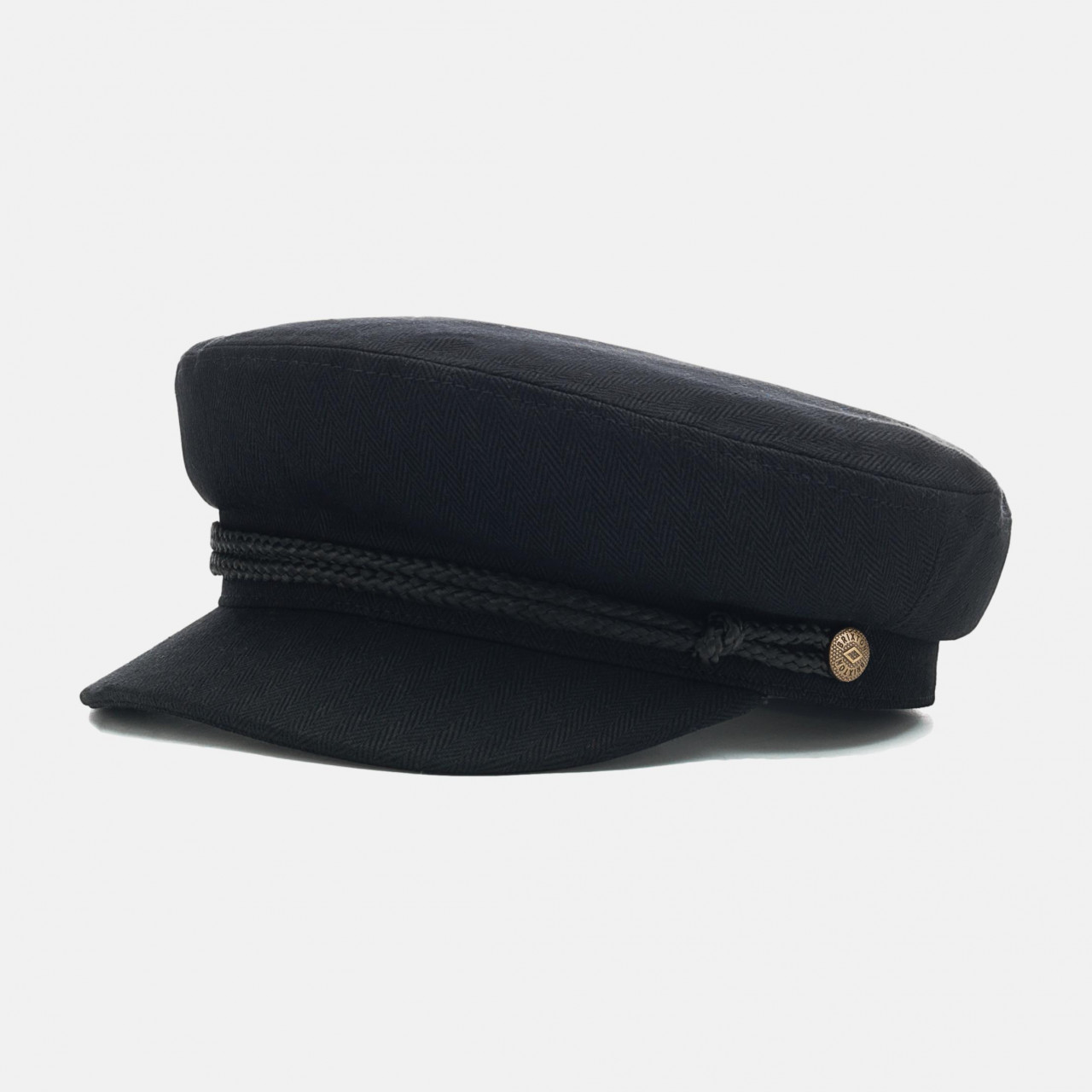 Brixton Fiddler Cap Black Elbsegler Schwarz