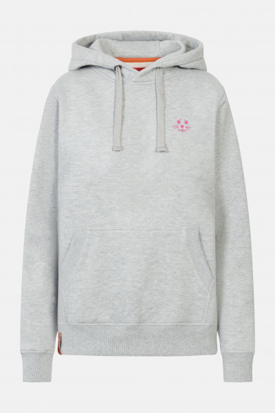 Derbe Robbenschnute Damen Hoodie Grau Derbe Robbenschnute Damen Hoodie Grau