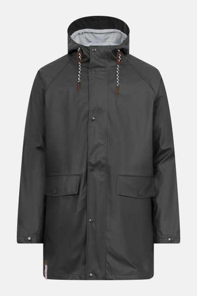 Herren Friesennerz Anthrazit Dunkelgrau Regenjacke
