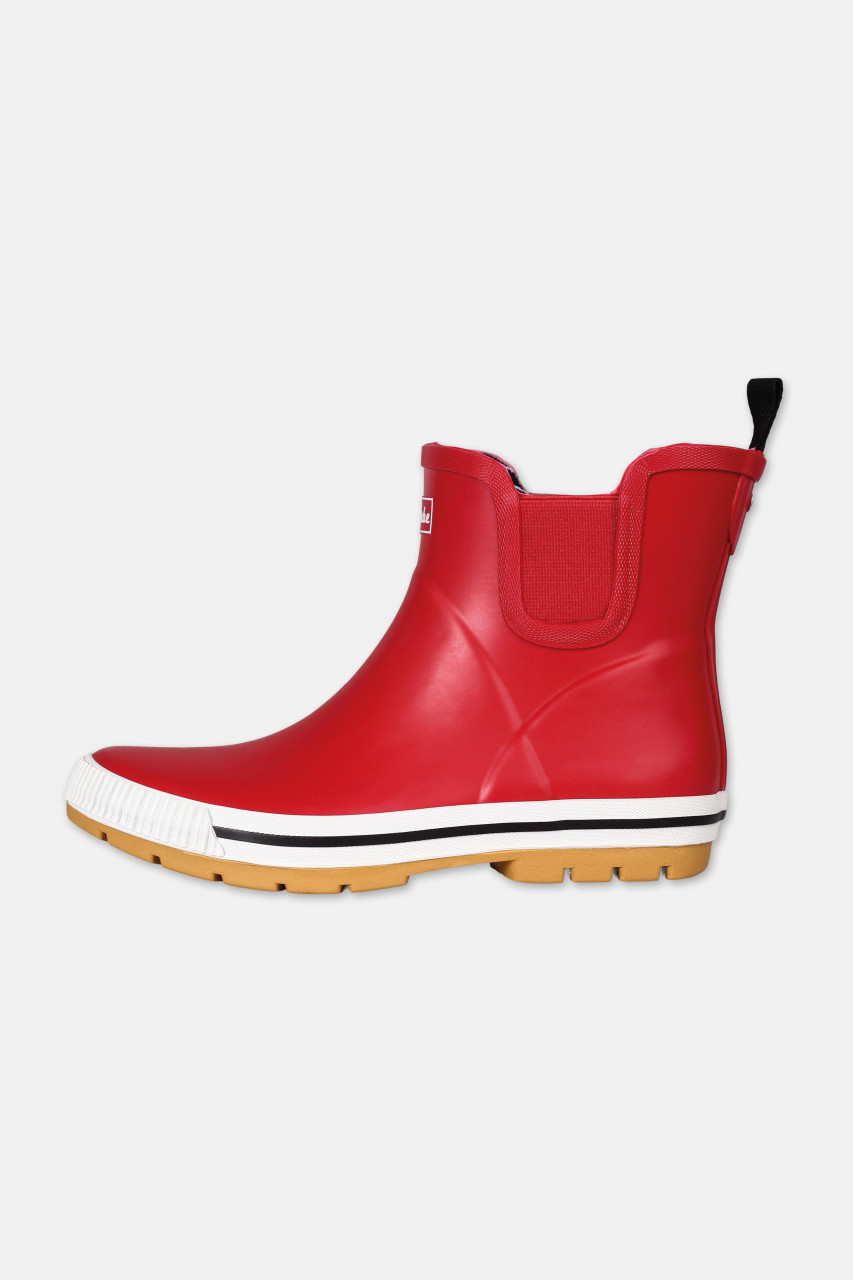 Derbe Wattpuuschen Eco Rot Gummistiefel Halbschuhe