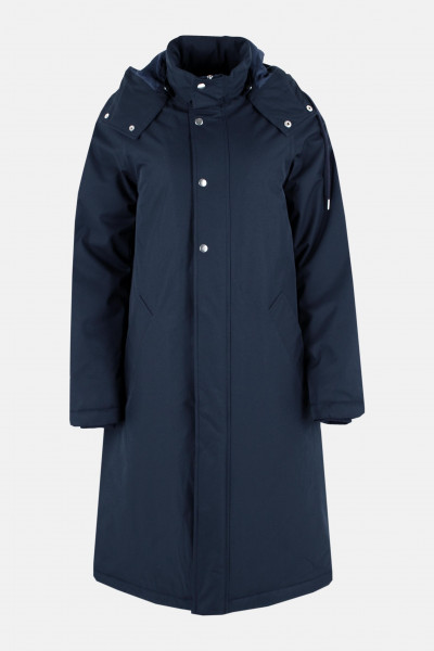 Danefae Danemargarethe Damen Wintermantel Blau Dark Navy