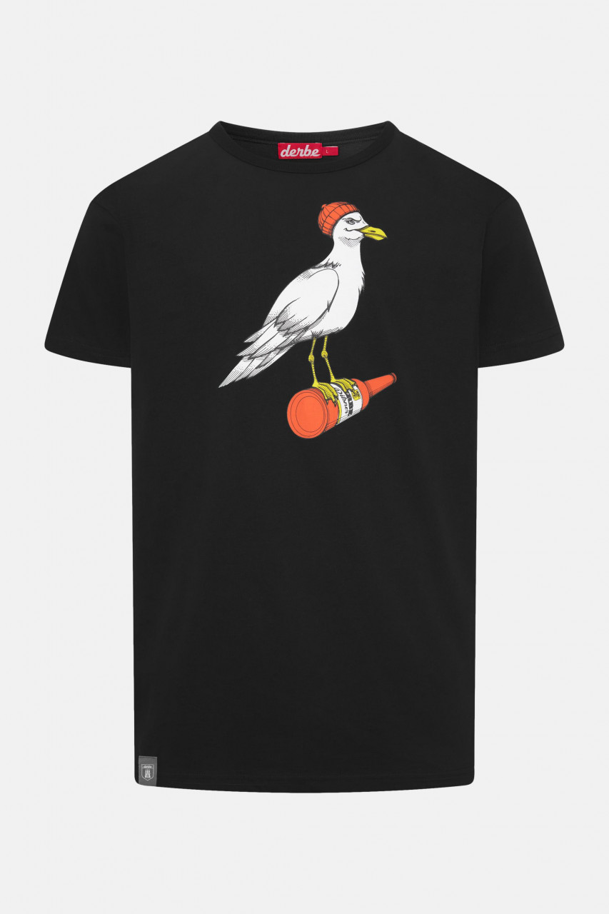 Derbe T-Shirt Sturmmöwe Herren Schwarz