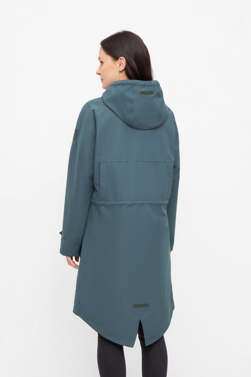 Derbe Regenjacke Phoeby Dog Damen Blau Hundejacke