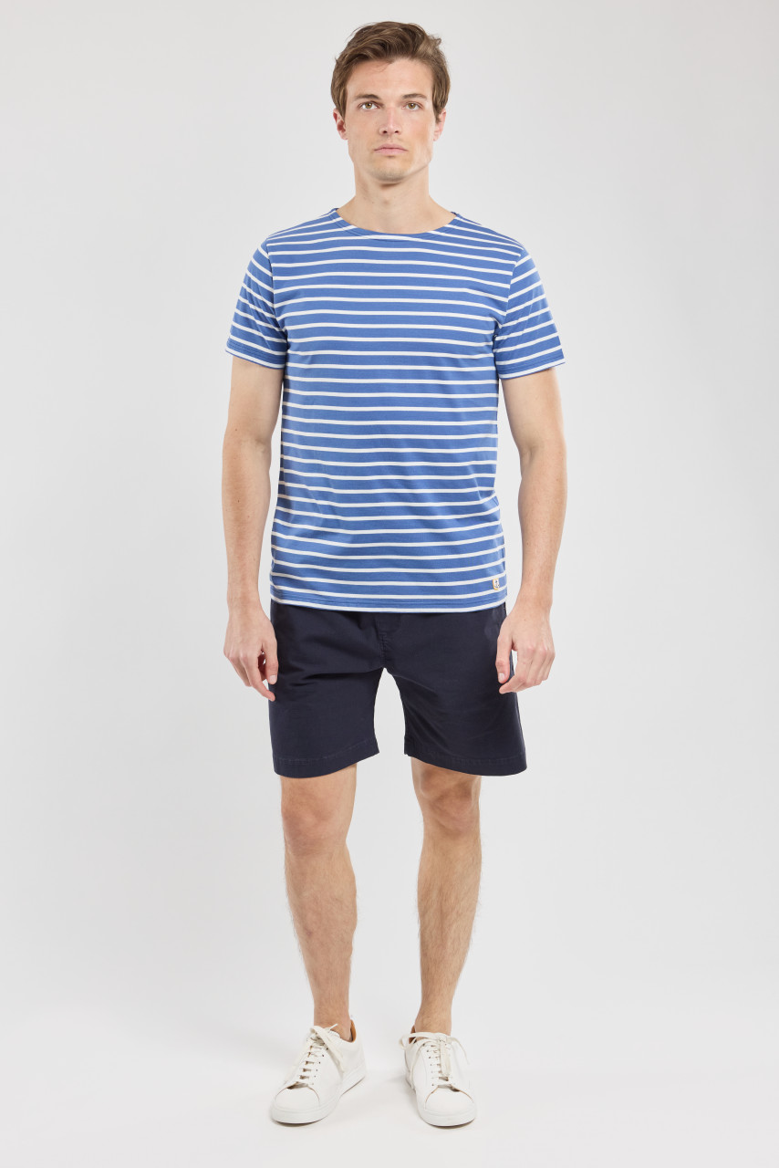 Armor Lux Mariniere Herren T-Shirt Blau Weiß Streifenshirt Heritage