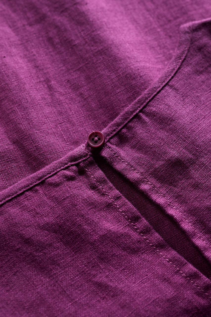 Seasalt Cornwall Kleid Grass Wave Damen Magenta Pink Leinen