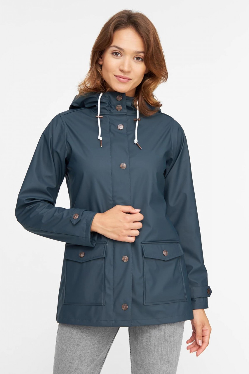 Derbe Pensby Fisher Navy Damen Regenjacke Blau
