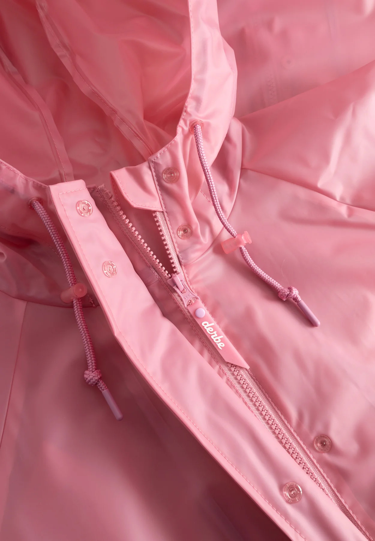 Derbe Regenjacke Friese Traveby Ghost Damen Rosa Pink Durchsichtig