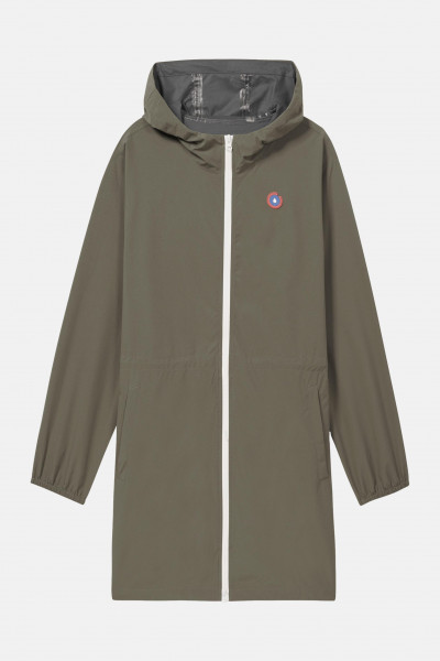 Flotte Regenjacke Amelot Oliv Grün Kaki Parka