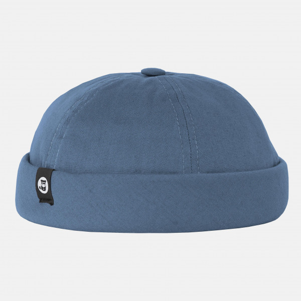 Hanseheld Docker Cap Baumwolle Jeans Blau Kurz Flach Fischermütze Hanseheld Docker Cap Baumwolle Jeans Blau Kurz Flach Fischermütze