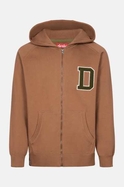Derbe Herren Sweatjacke D Monks Robe Braun Kapuzenpullover Baumwolle Nachhaltig Derbe Herren Sweatjacke D Monks Robe Braun Kapuzenpullover Baumwolle Nachhaltig