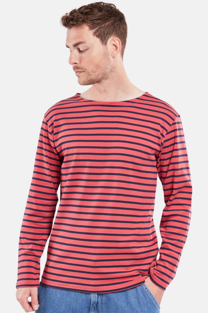 Armor Lux Streifenshirt Rot Blau Gestreift Herren Mariniere