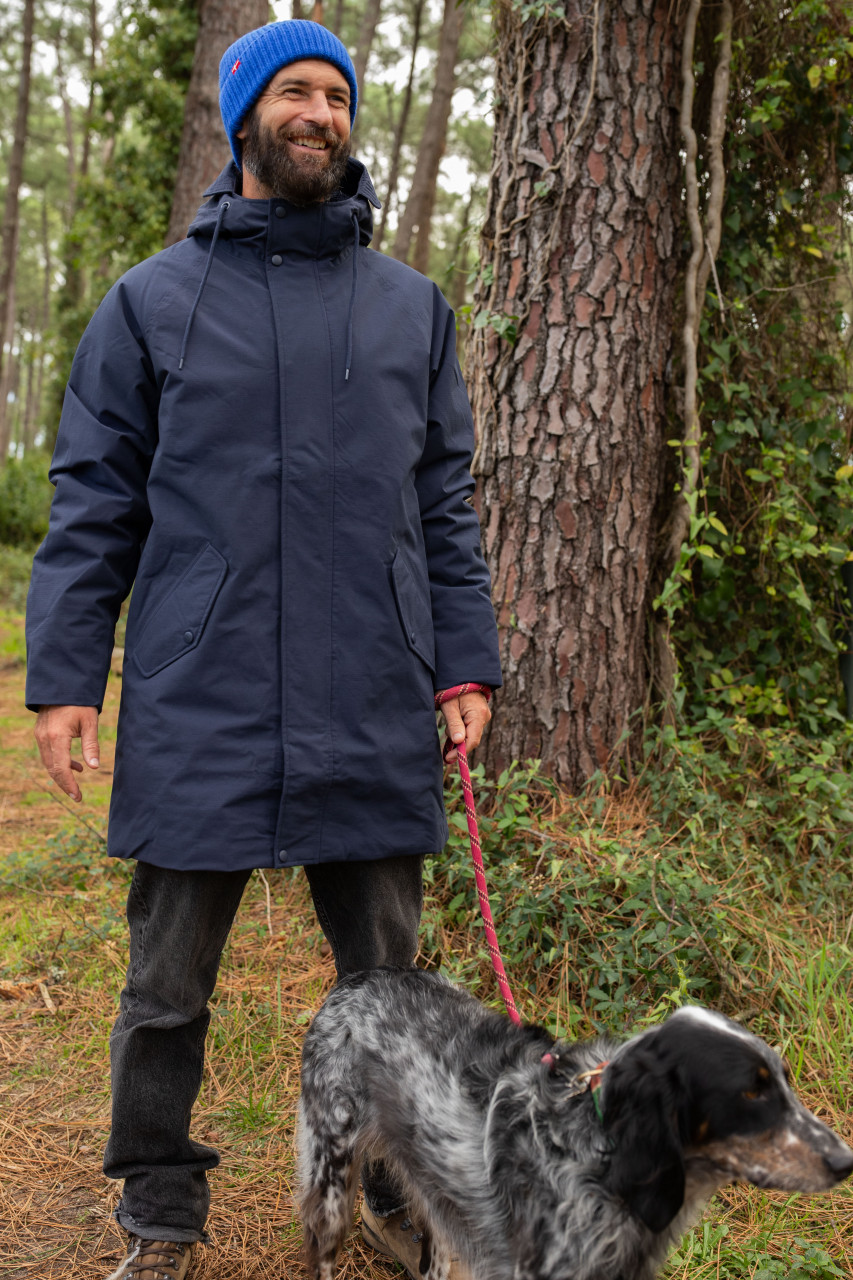 Danefae Wintermantel Danevalhalla Herren Dunkelblau Parka