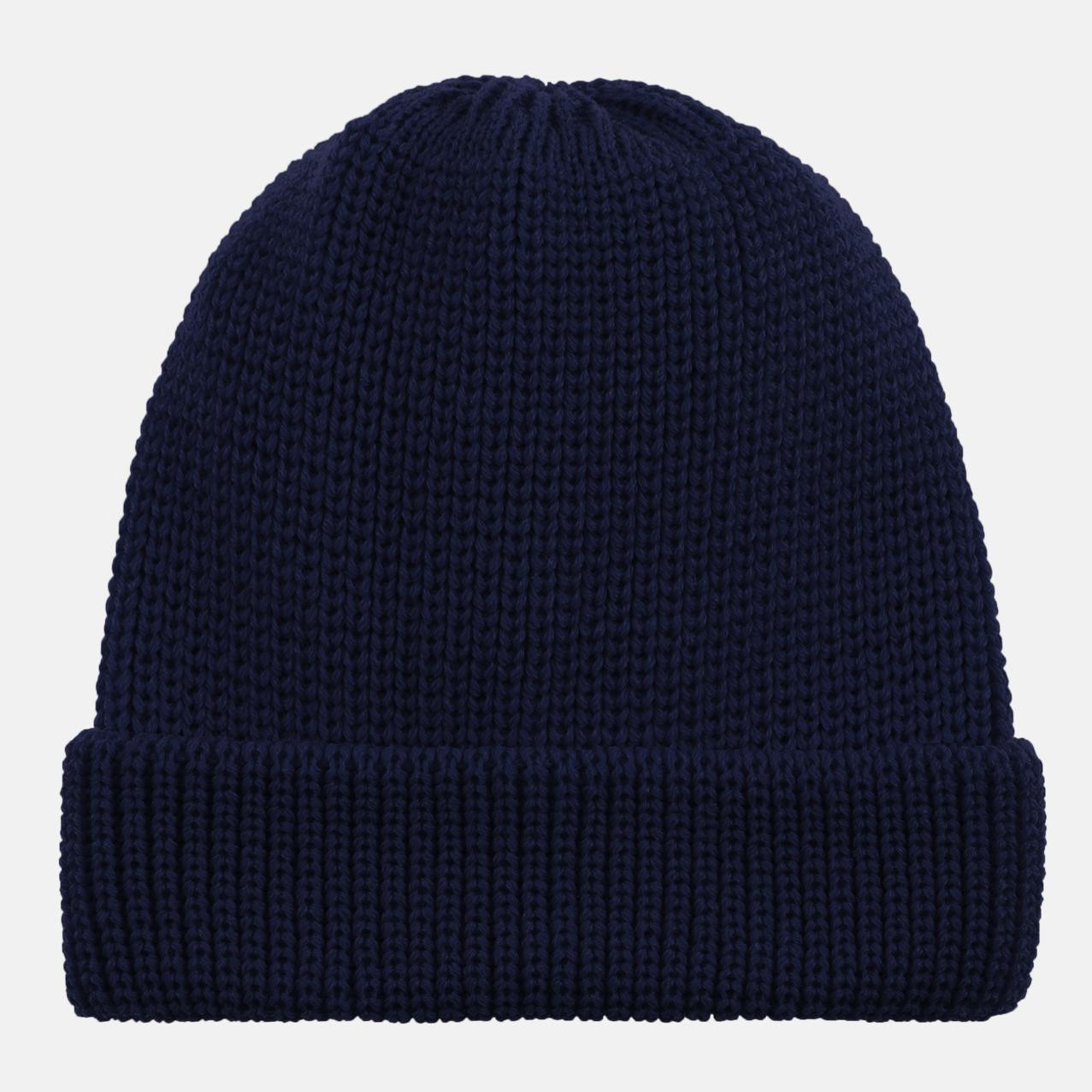 Parkermütze 100% Schurwolle Blau für Unisex von Hanseheld