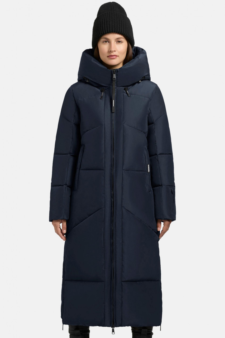 Khujo Prayce Damen Winterjacke Blau