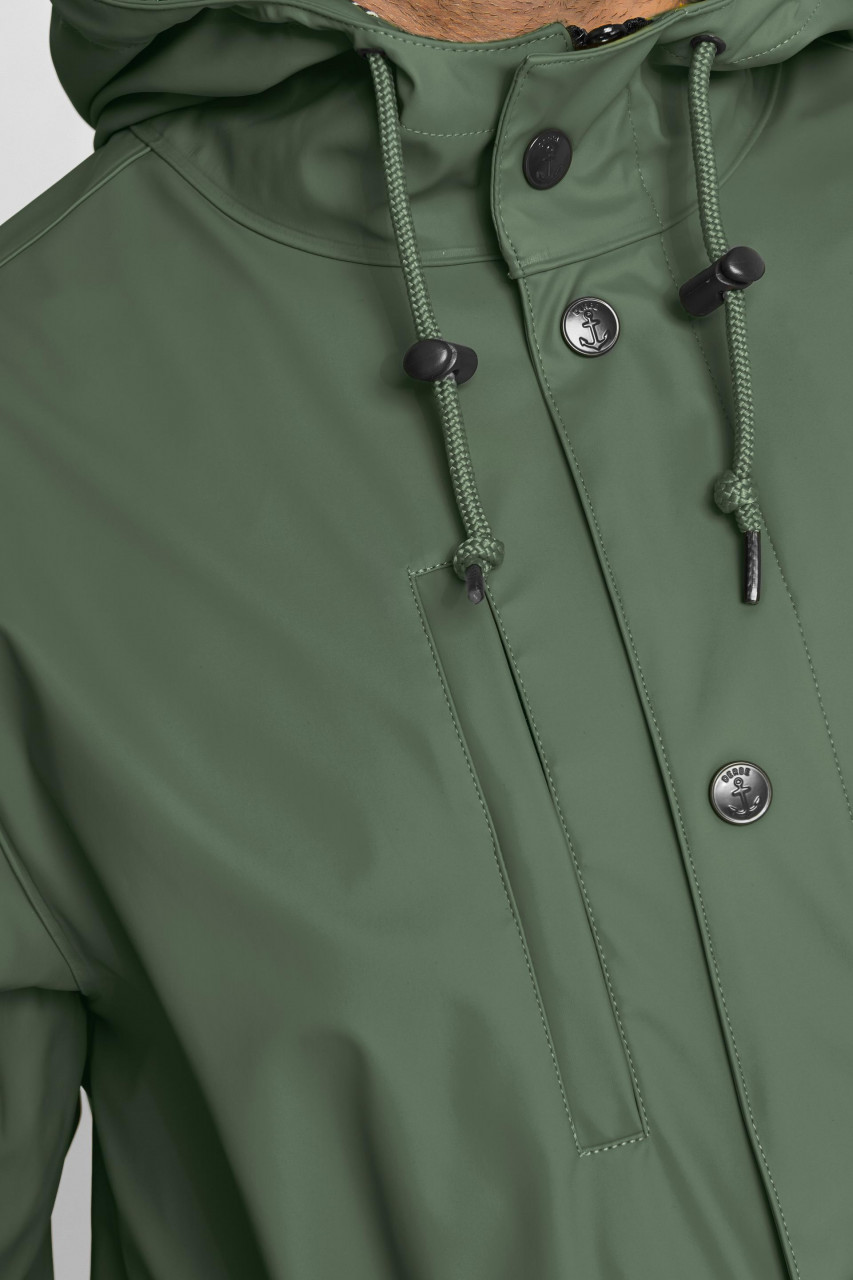 Derbe Passby Fisher Oliv Herren Regenjacke