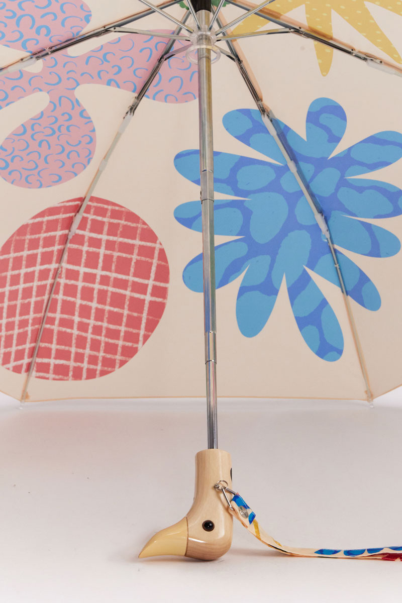 Original Duckhead Regenschirm Deli Beige Blau Rot Grün Rosa