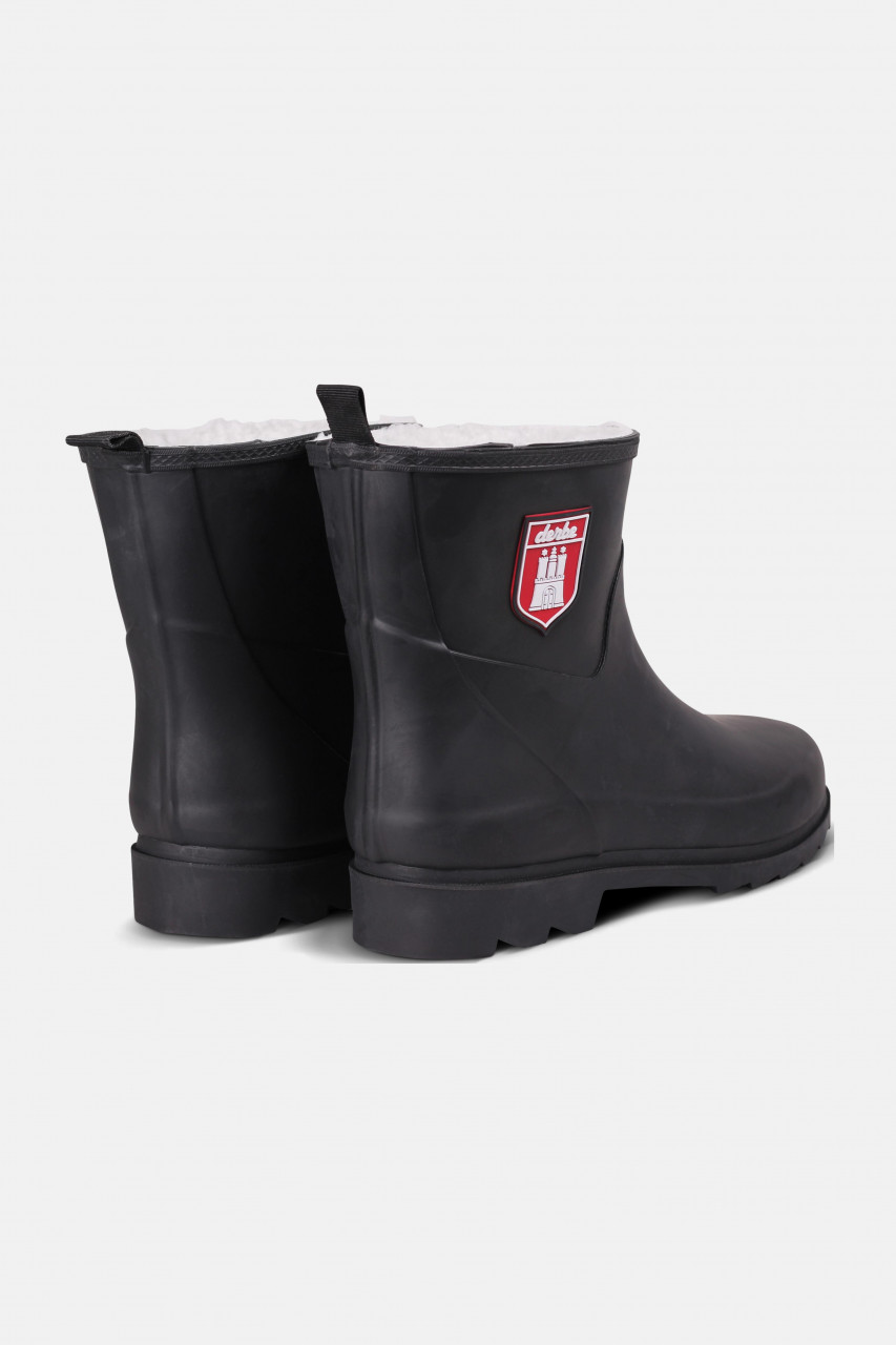 Bild von einem Gummistiefel für Herren von derbe - Rückansicht