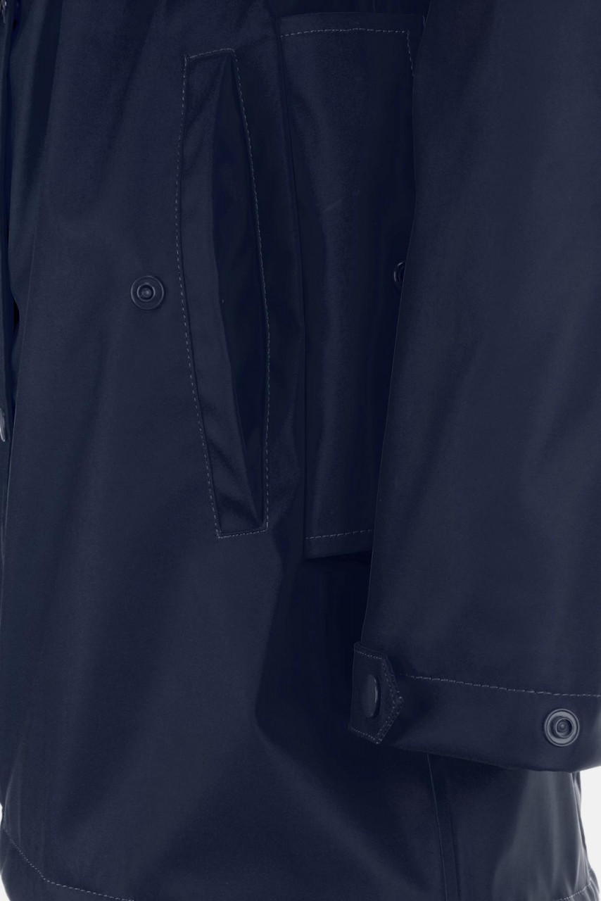 Damen Friesennerz Blau Teddy-Futter