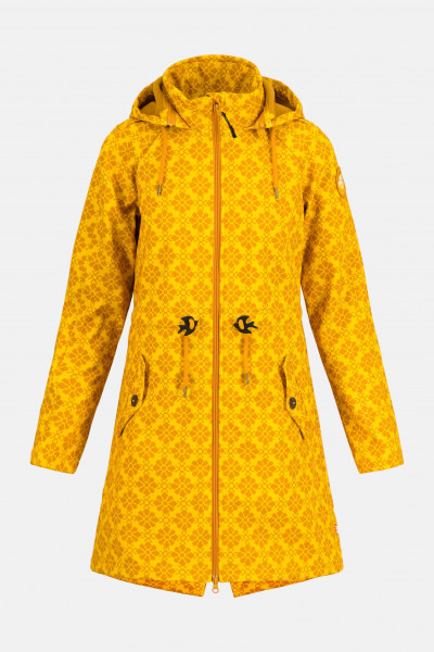 Blutsgeschwister Swallowtail Promenade Damen Softshell Golden Autumn Gelb Übergangsjacke