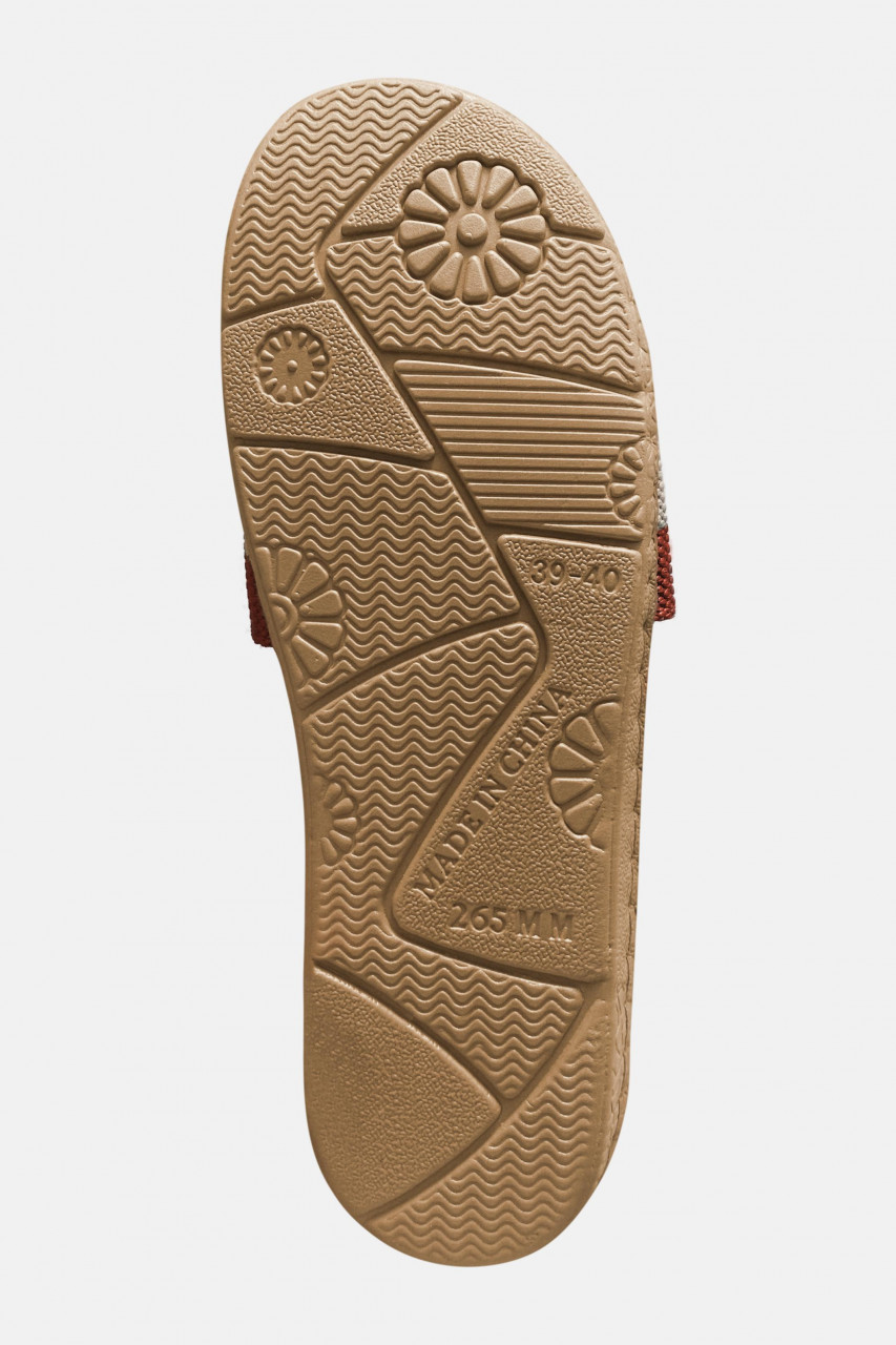 Danefae Sandalen Danelulu Damen Pink Rot Bast Badelatschen