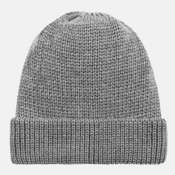 Parkermütze 100% Schurwolle Grau für Unisex von Hanseheld