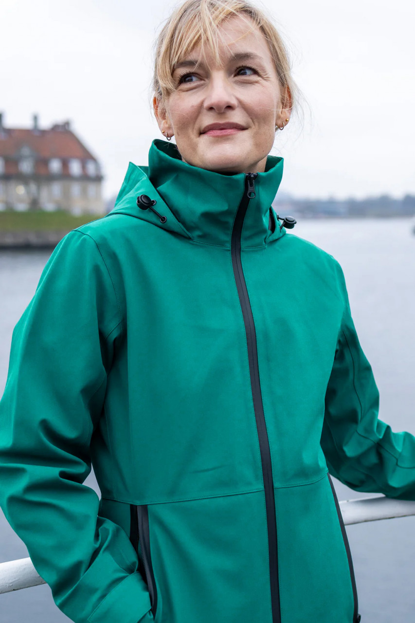 Danefae Regenjacke Danelittle Sister Damen Grün