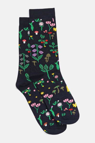 Danefae Danewalk with me Damen Socken Blumen